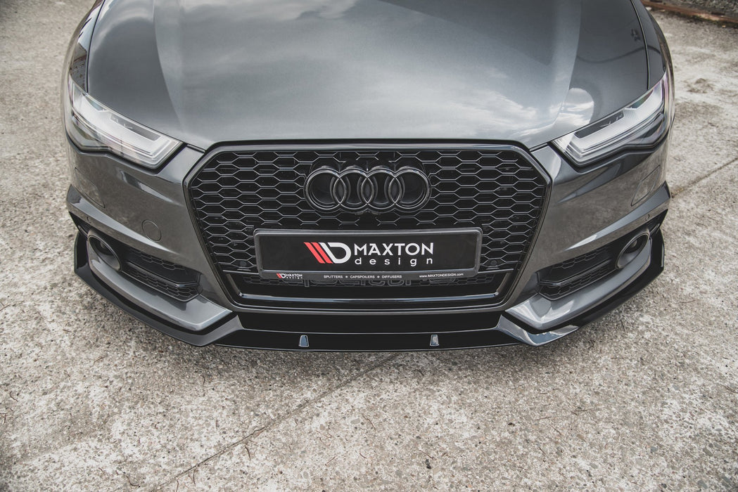 Maxton Design Front Splitter Audi A6 / A6 C7 S-line/ S6 C7 Facelift