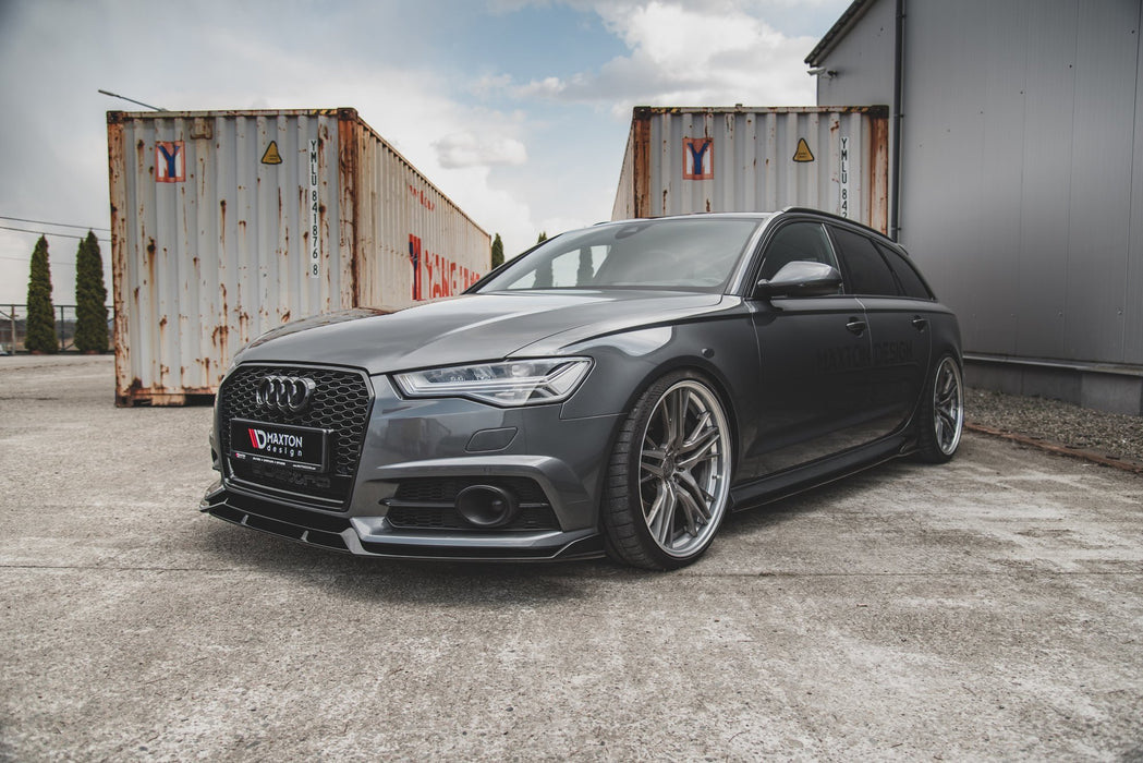 Maxton Design Front Splitter Audi A6 / A6 C7 S-line/ S6 C7 Facelift