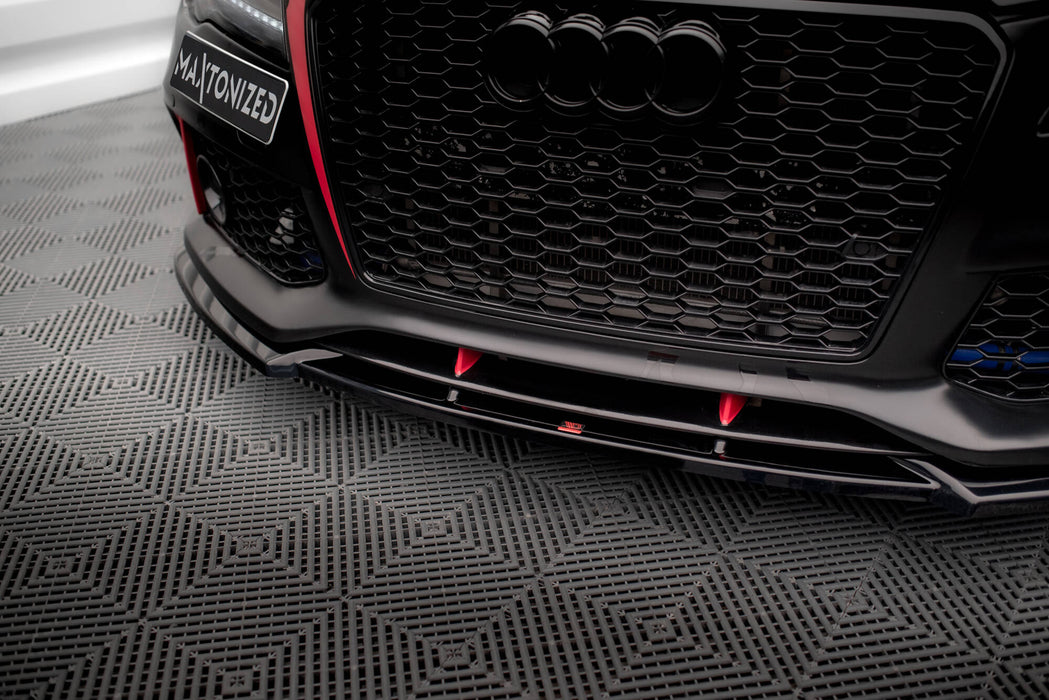 Maxton Design Front Splitter Audi A7 RS7 Look C7