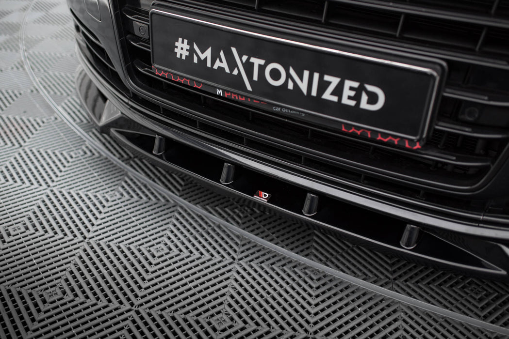 Maxton Design Front Splitter Audi A8 D4 Facelift