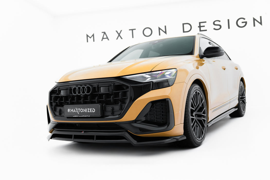 Maxton Design Front Splitter Audi Q8 Mk1 Facelift