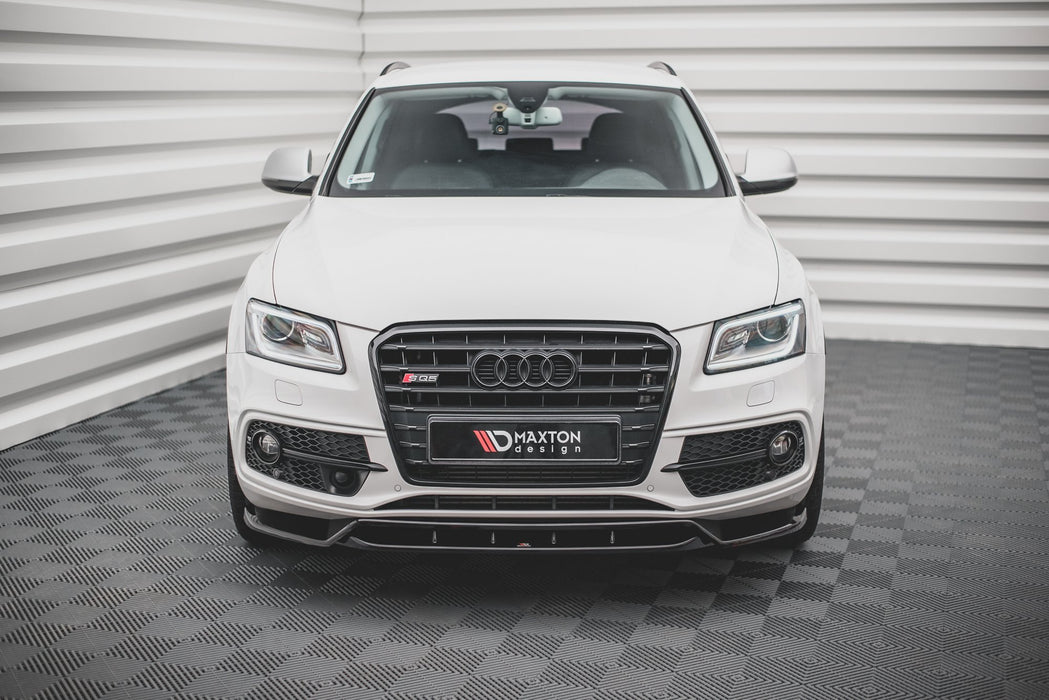 Maxton Design Front Splitter Audi SQ5 / Q5 S-Line Mk1 (8R)