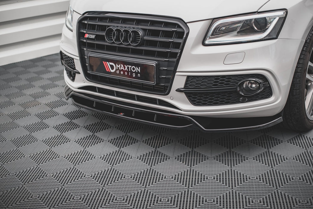 Maxton Design Front Splitter Audi SQ5 / Q5 S-Line Mk1 (8R)