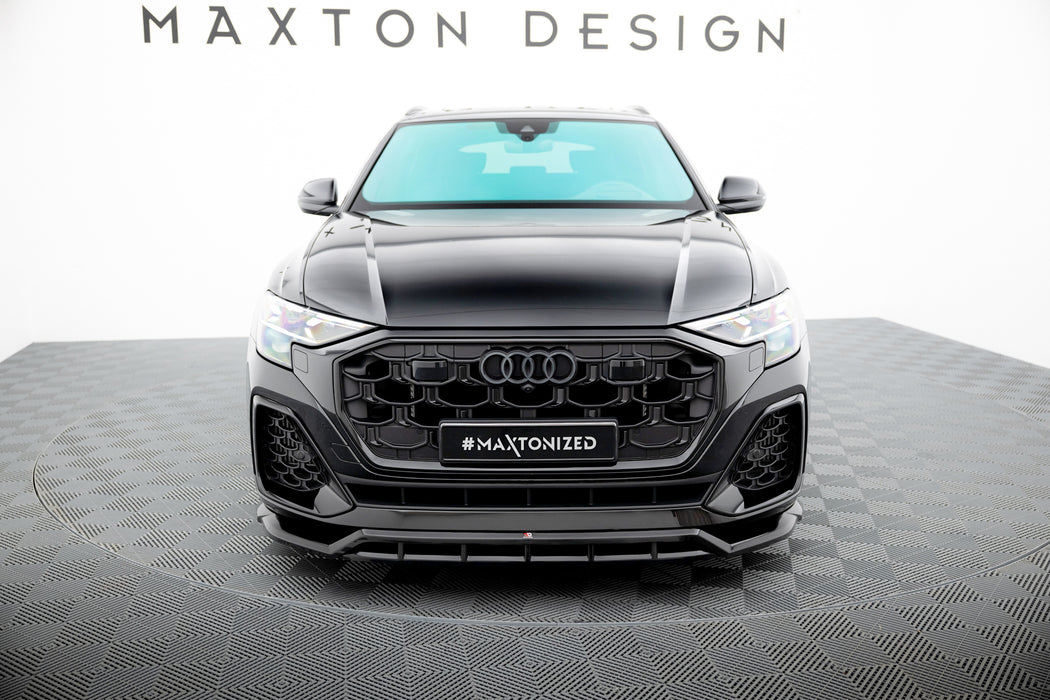Maxton Design Front Splitter Audi SQ8 / Q8 S-Line Mk1 Facelift