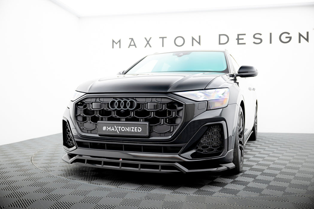 Maxton Design Front Splitter Audi SQ8 / Q8 S-Line Mk1 Facelift