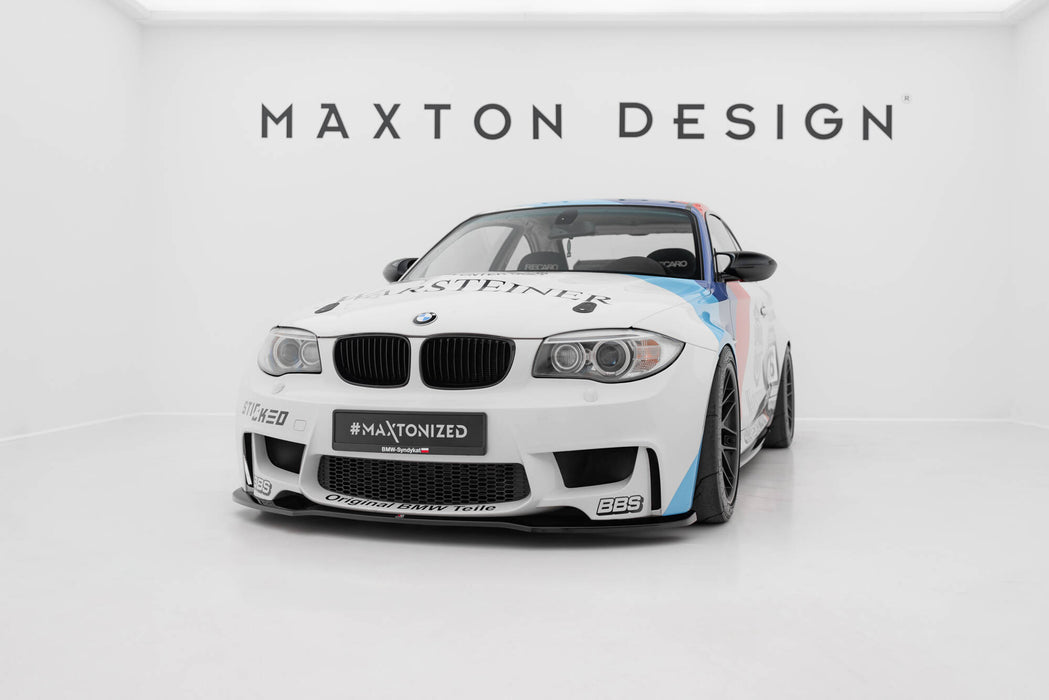 Maxton Design Front Splitter BMW 1 M Coupe E82