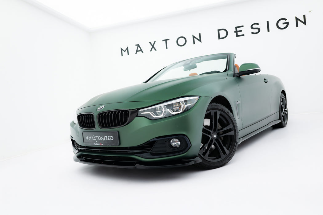 Maxton Design Front Splitter BMW 4 Cabrio / Coupe F33 / F32
