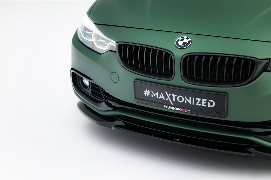 Maxton Design Front Splitter BMW 4 Cabrio / Coupe F33 / F32