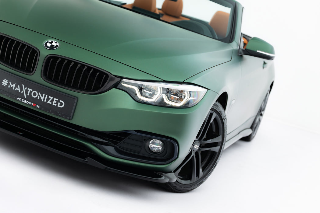 Maxton Design Front Splitter BMW 4 Cabrio / Coupe F33 / F32