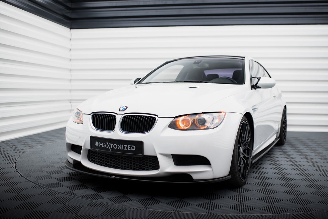 Maxton Design Front Splitter BMW M3 M Performance Coupe E92 / Cabrio E93