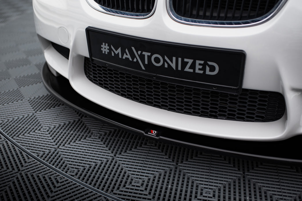 Maxton Design Front Splitter BMW M3 M Performance Coupe E92 / Cabrio E93