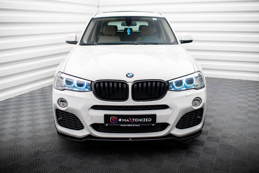 Maxton Design Front Splitter BMW X3 M-Pack F25 Facelift