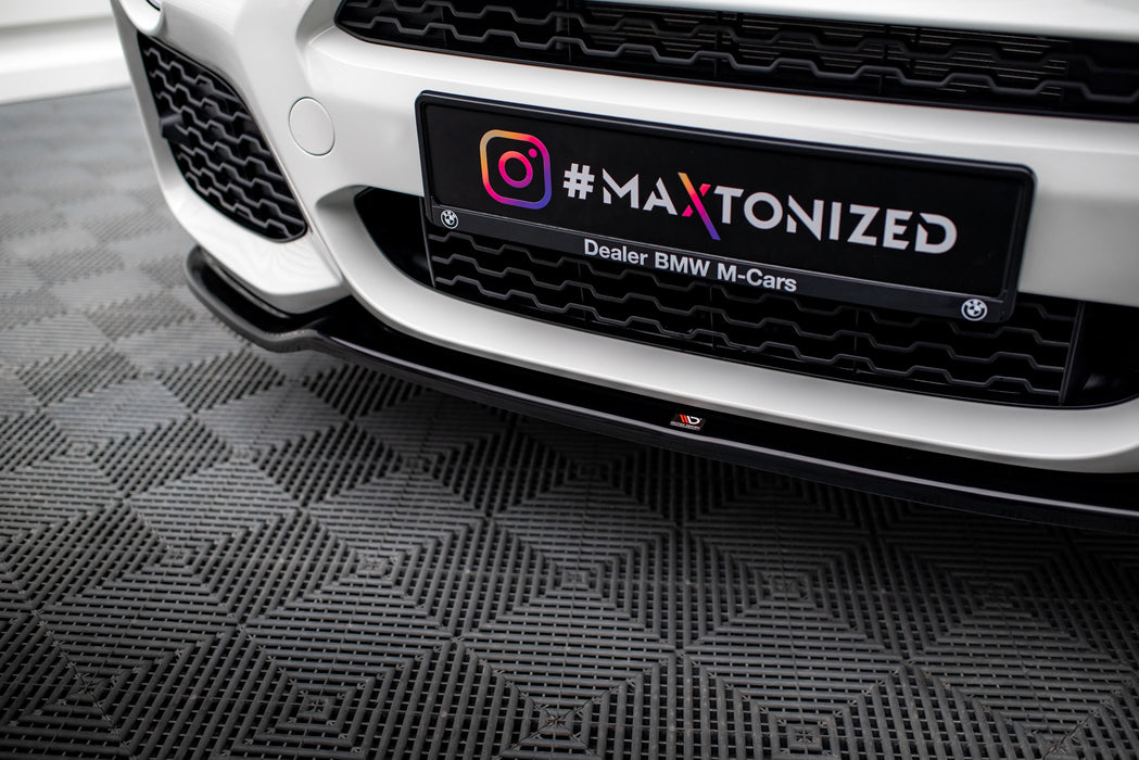 Maxton Design Front Splitter BMW X3 M-Pack F25 Facelift