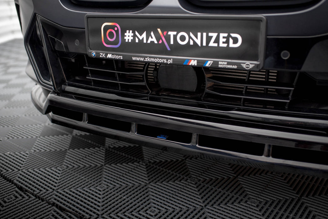 Maxton Design Front Splitter BMW X3 M-Pack G01 Facelift / iX3 M-Pack G08 Facelift