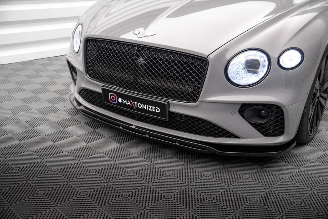 Maxton Design Front Splitter Bentley Continental Convertible GT Mk3