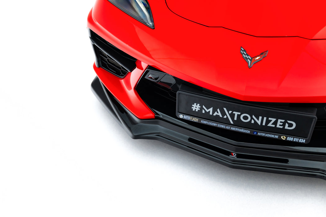 Maxton Design Front Splitter Chevrolet Corvette C8