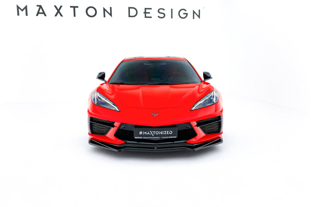 Maxton Design Front Splitter Chevrolet Corvette C8