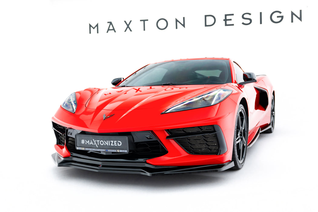 Maxton Design Front Splitter Chevrolet Corvette C8