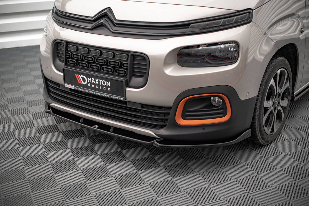 Maxton Design Front Splitter Citroen Berlingo Mk3