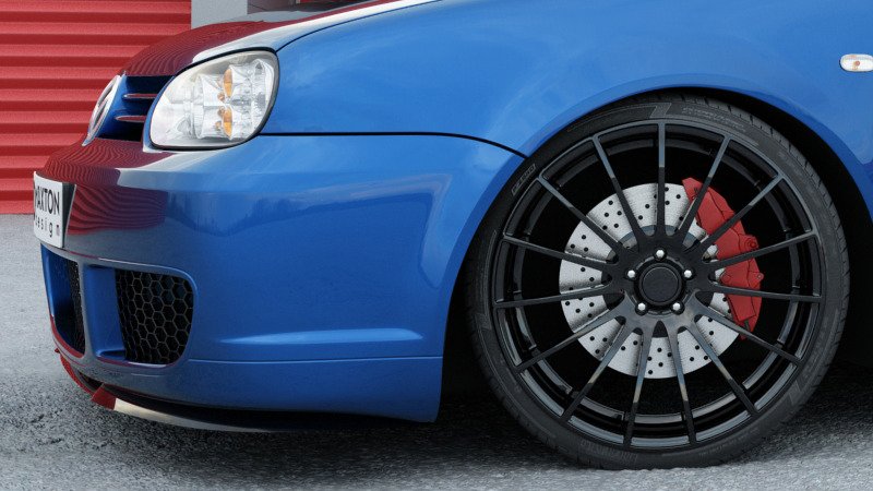 Maxton Design Front Splitter  (Cupra Look) VW Golf IV R32