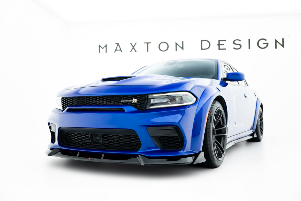 Maxton Design Front Splitter Dodge Charger RT Scat Pack Widebody Mk3 Facelift