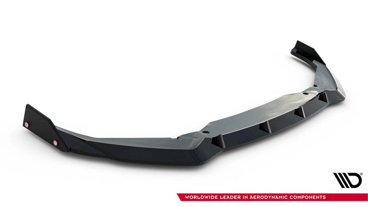 Maxton Design Front Splitter + Flaps Toyota GR Yaris Mk4 Facelift