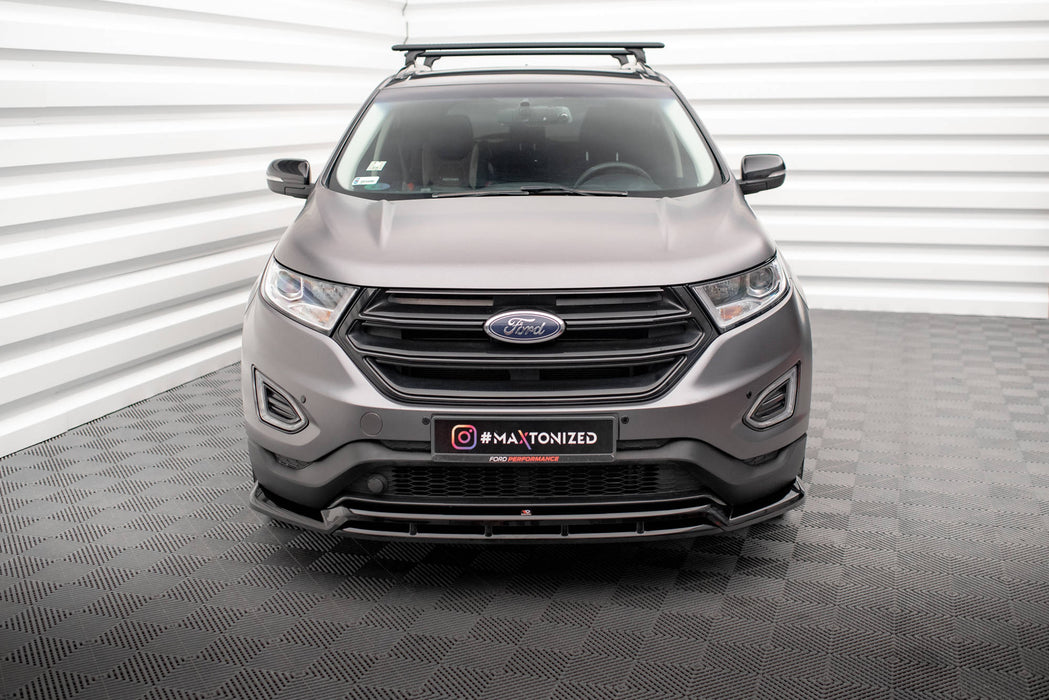 Maxton Design Front Splitter Ford Edge Mk2