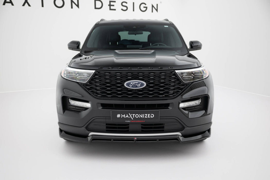 Maxton Design Front Splitter Ford Explorer XLT Mk6
