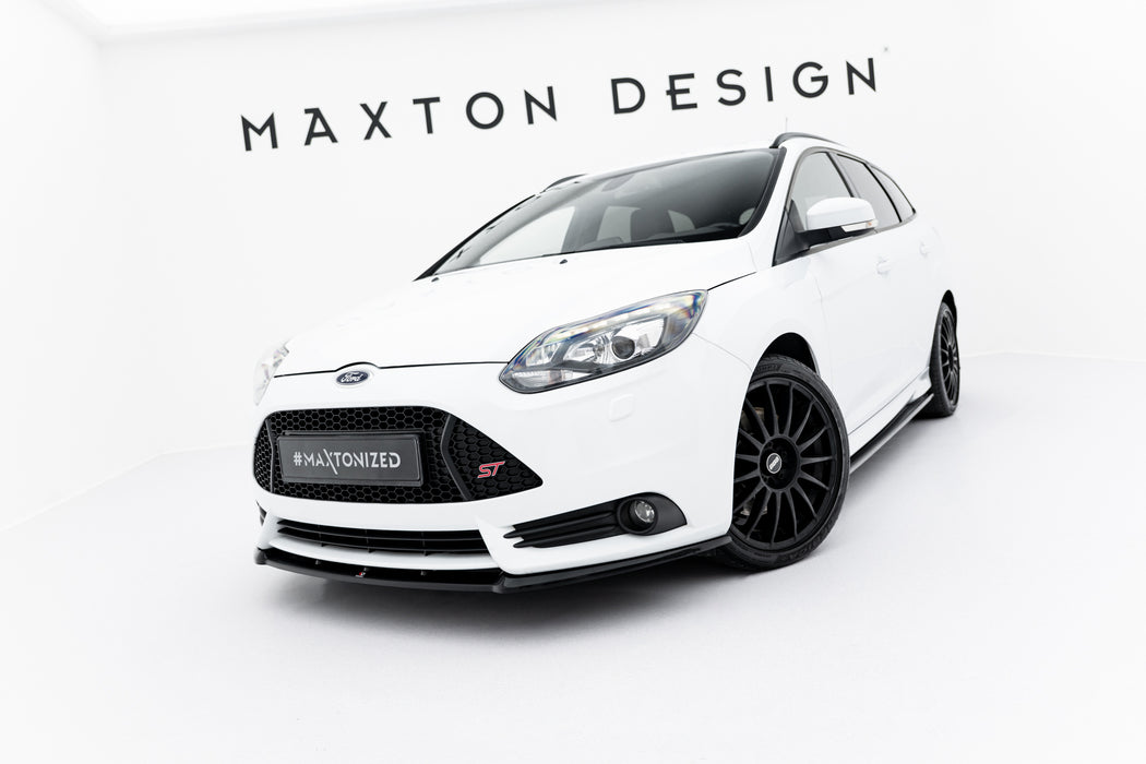 Maxton Design Front Splitter Ford Focus ST Mk3 (Cupra)