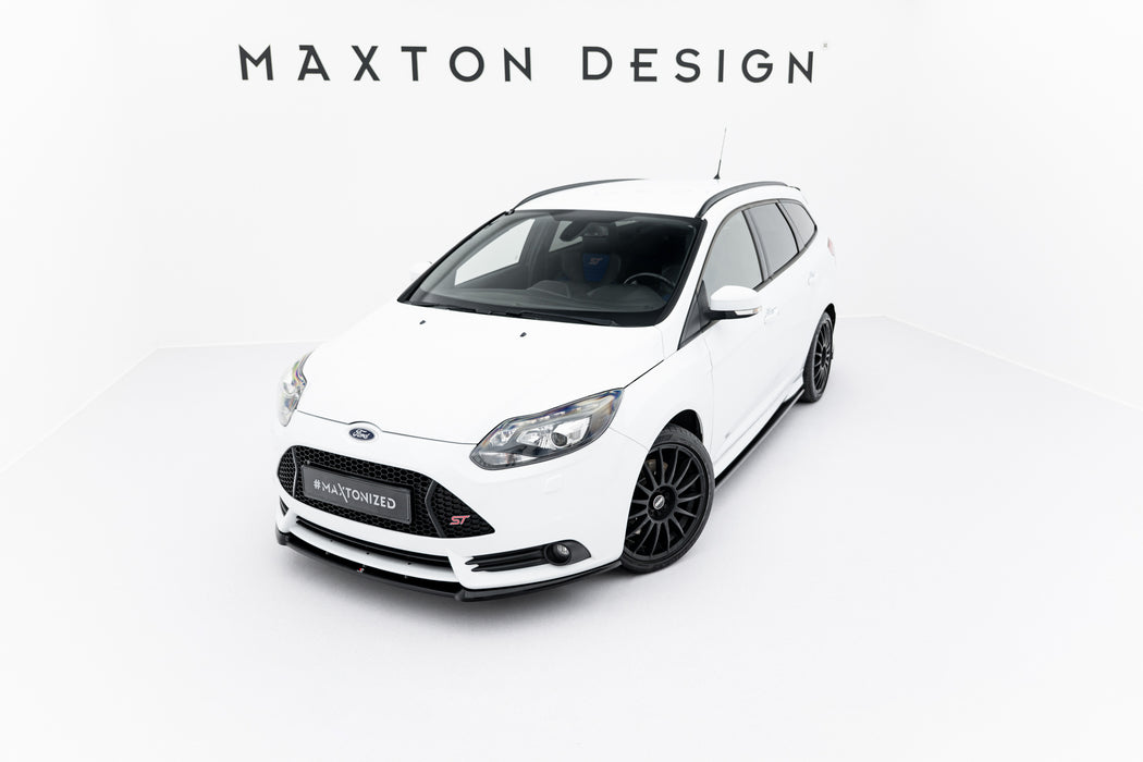Maxton Design Front Splitter Ford Focus ST Mk3 (Cupra)