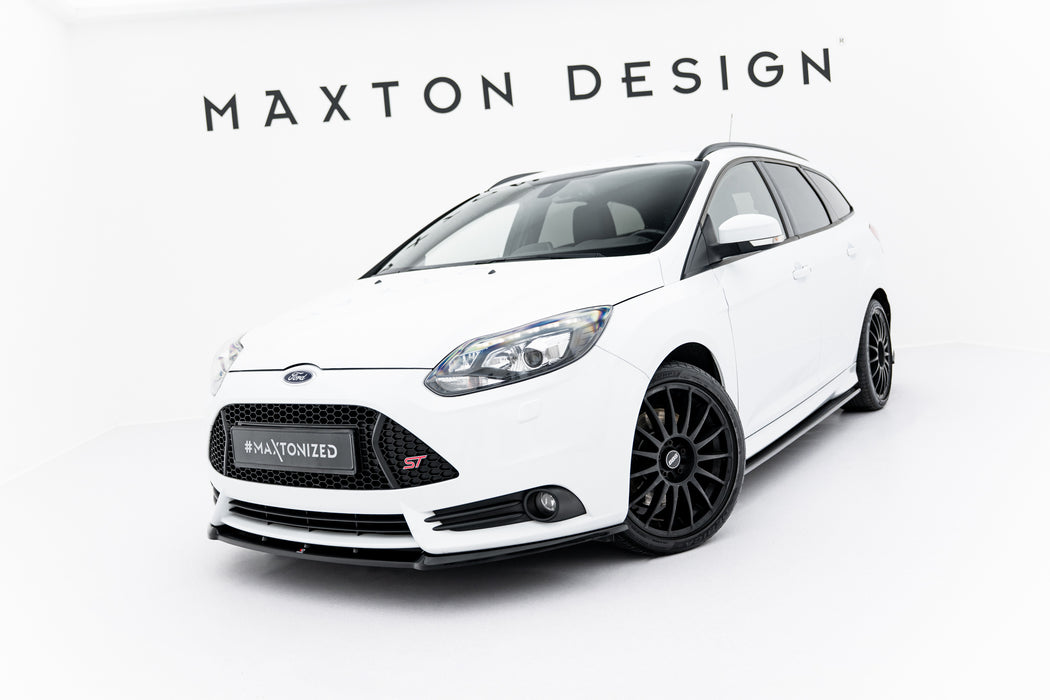 Maxton Design Front Splitter Ford Focus ST Mk3 (Cupra)