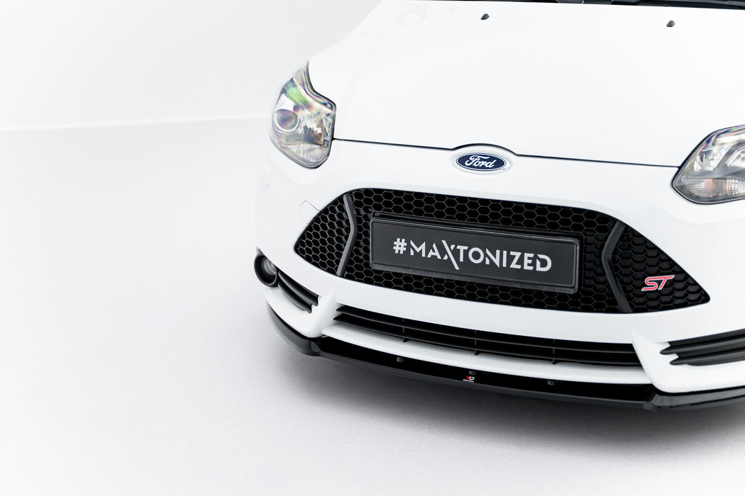 Maxton Design Front Splitter Ford Focus ST Mk3 (Cupra)