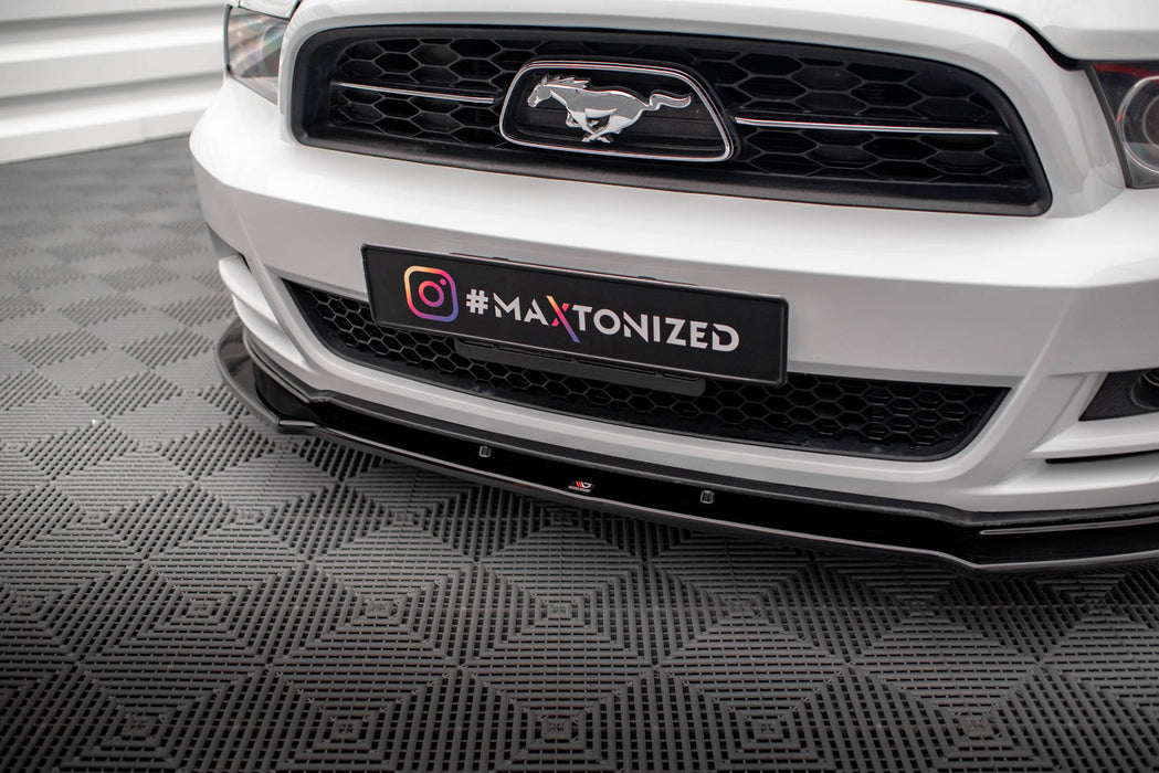Maxton Design Front Splitter Ford Mustang Mk5 Facelift