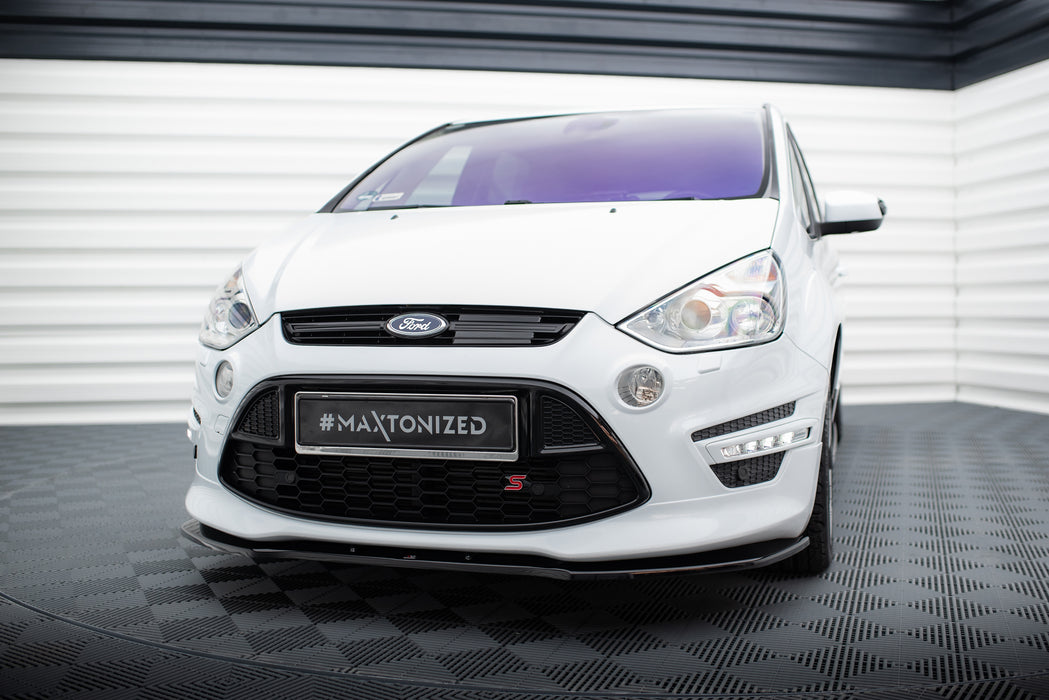 Maxton Design Front Splitter Ford S-Max Titanium Mk1 FL