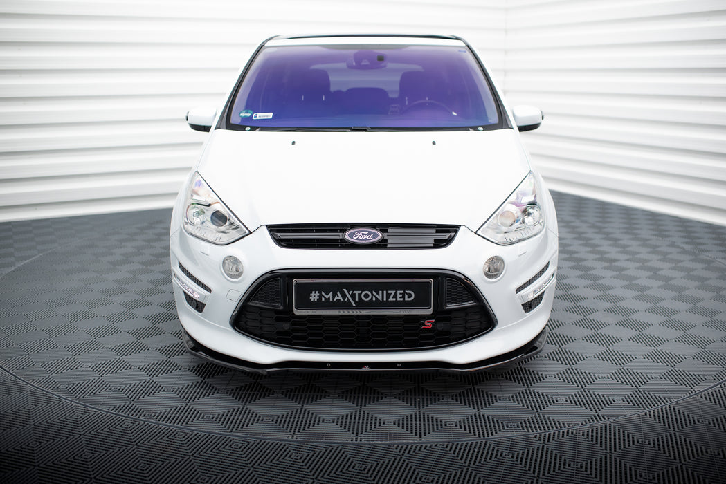 Maxton Design Front Splitter Ford S-Max Titanium Mk1 FL