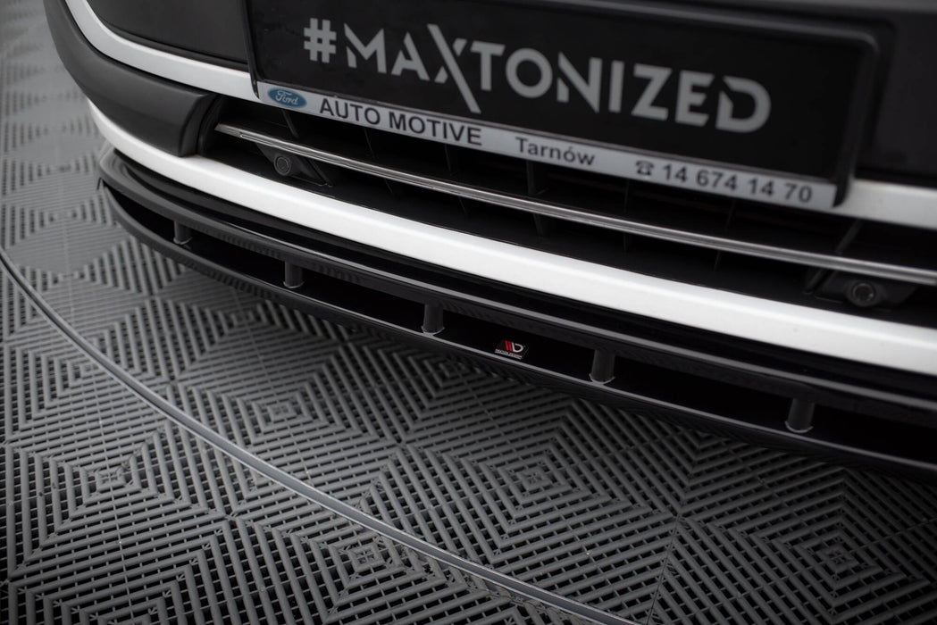 Maxton Design Front Splitter Ford Transit Custom Mk1