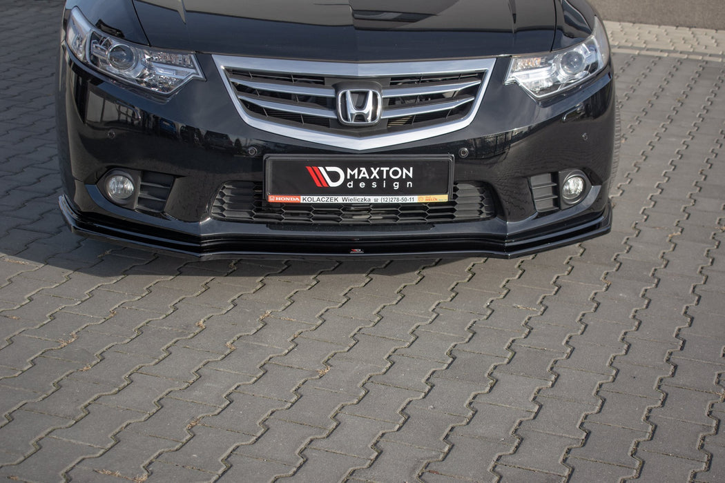 Maxton Design Front Splitter  Honda Accord VIII (CU Series) Facelift