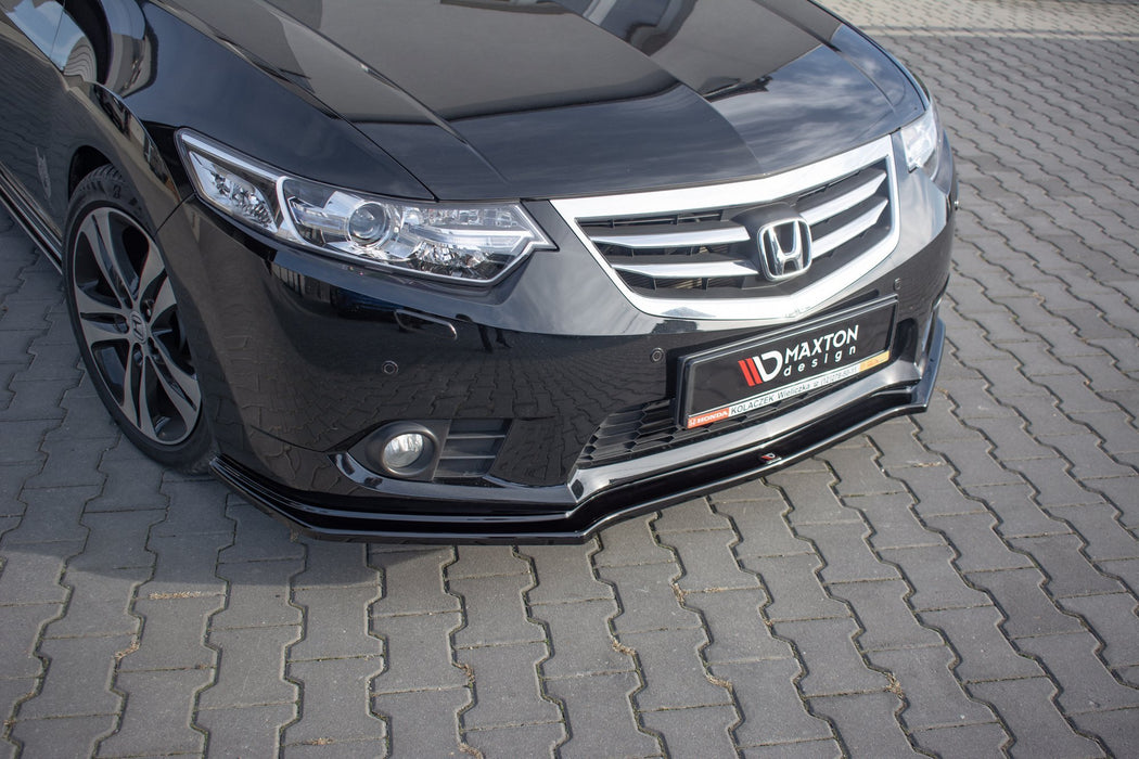 Maxton Design Front Splitter  Honda Accord VIII (CU Series) Facelift