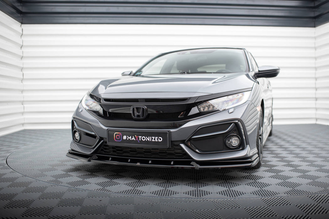 Maxton Design Front Splitter Honda Civic Sport Mk 10