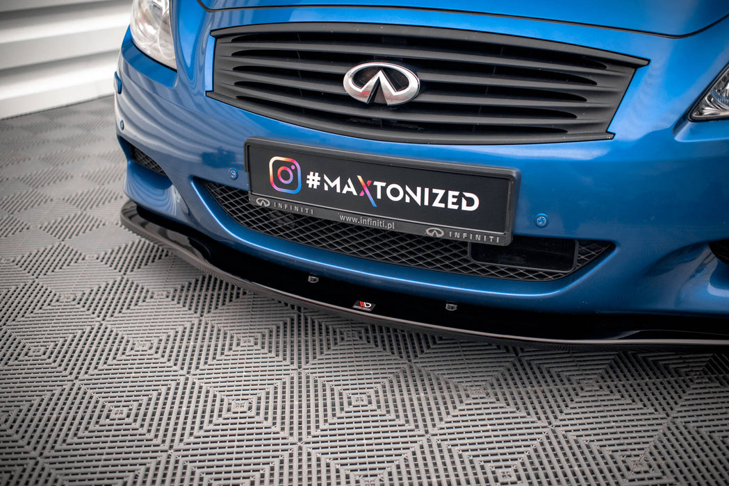 Maxton Design Front Splitter Infiniti G37 Coupe