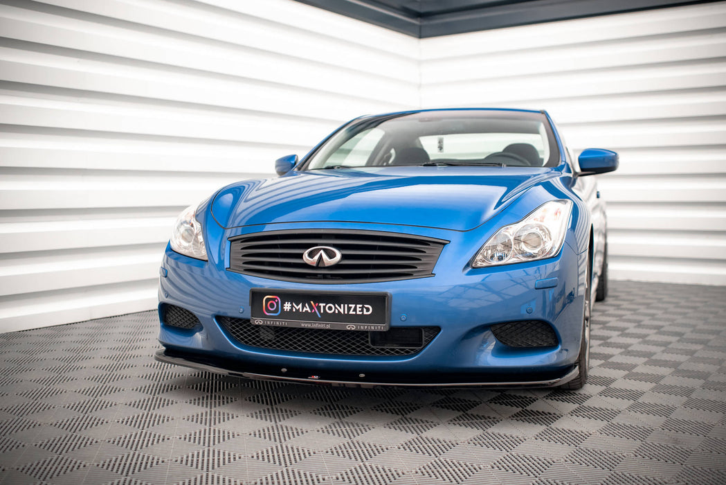 Maxton Design Front Splitter Infiniti G37 Coupe