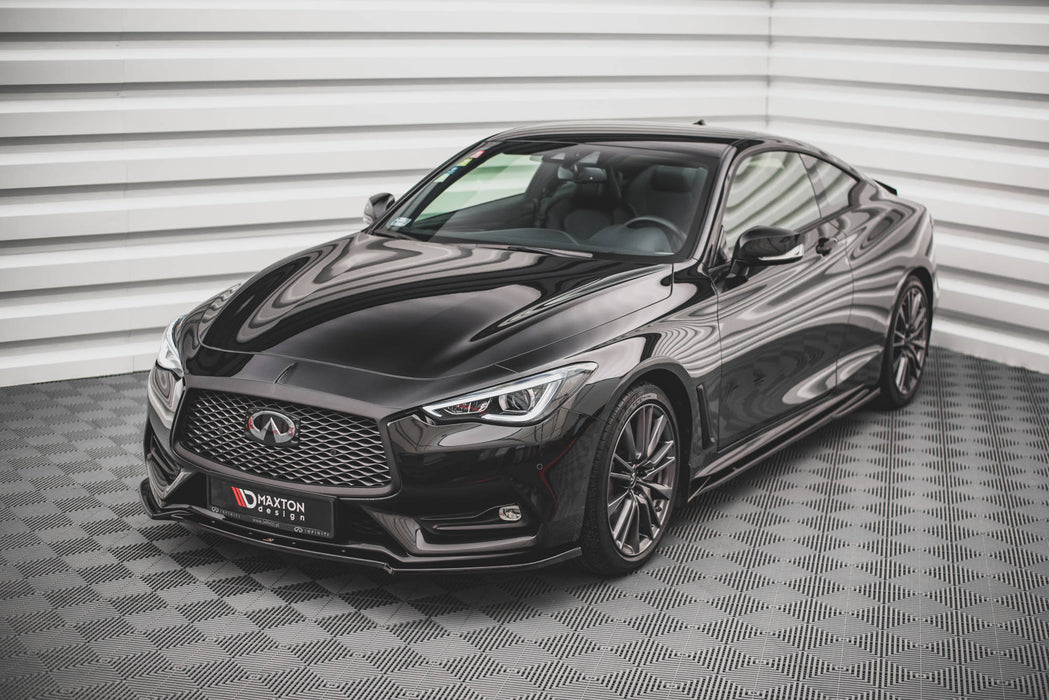Maxton Design Front Splitter Infiniti Q60 S Mk2