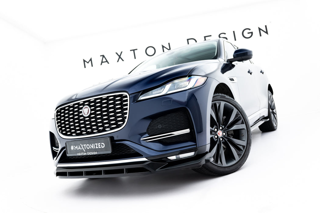Maxton Design Front Splitter Jaguar F-Pace R-Sport Mk1 Facelift