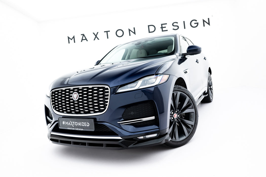 Maxton Design Front Splitter Jaguar F-Pace R-Sport Mk1 Facelift