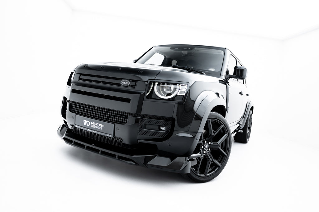 thumbnail image 2 of Maxton Design Gloss Black Front Splitter For Land Rover Discovery HSE MK5 - ABS Plastic 2 of 6
