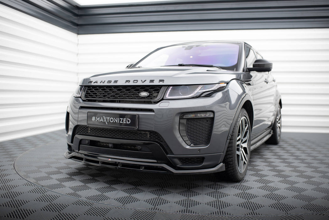 Maxton Design Front Splitter Land Rover Range Rover Evoque HSE Dynamic Mk1 Facelift