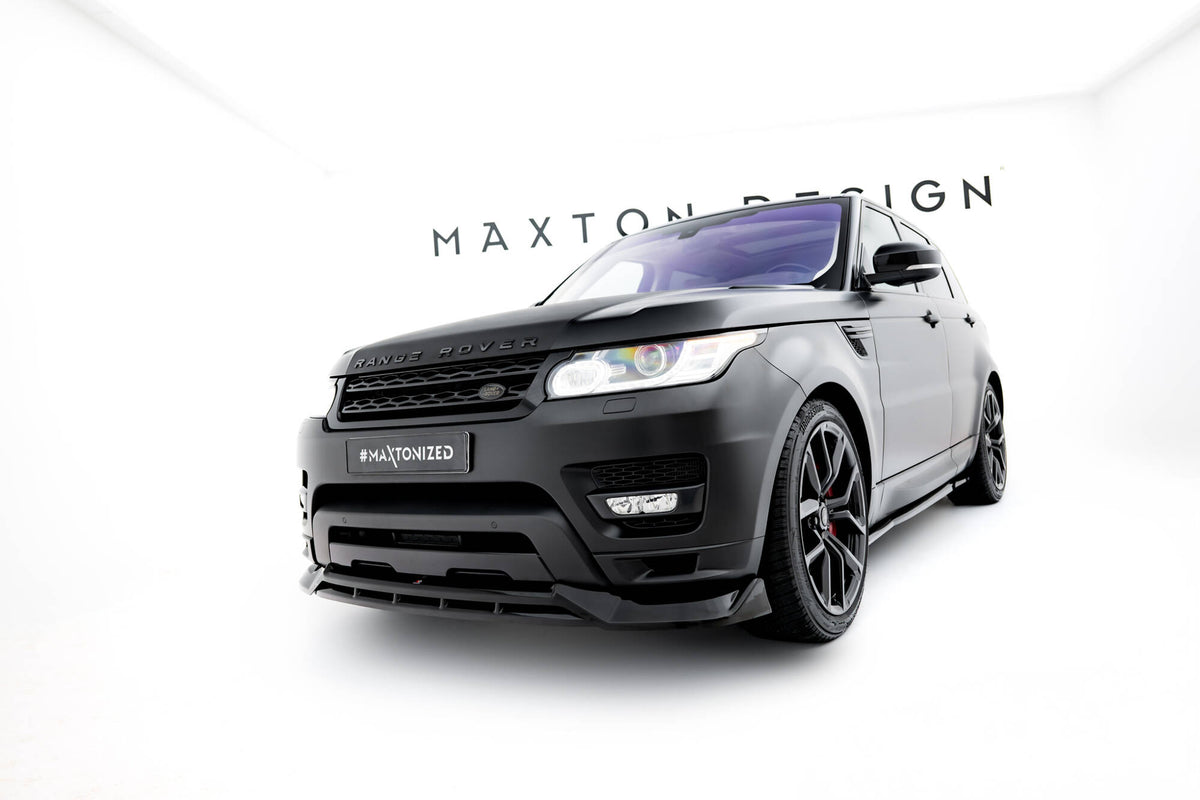 Maxton Design Front Splitter Land Rover Range Rover Sport Mk2 — Maxton ...