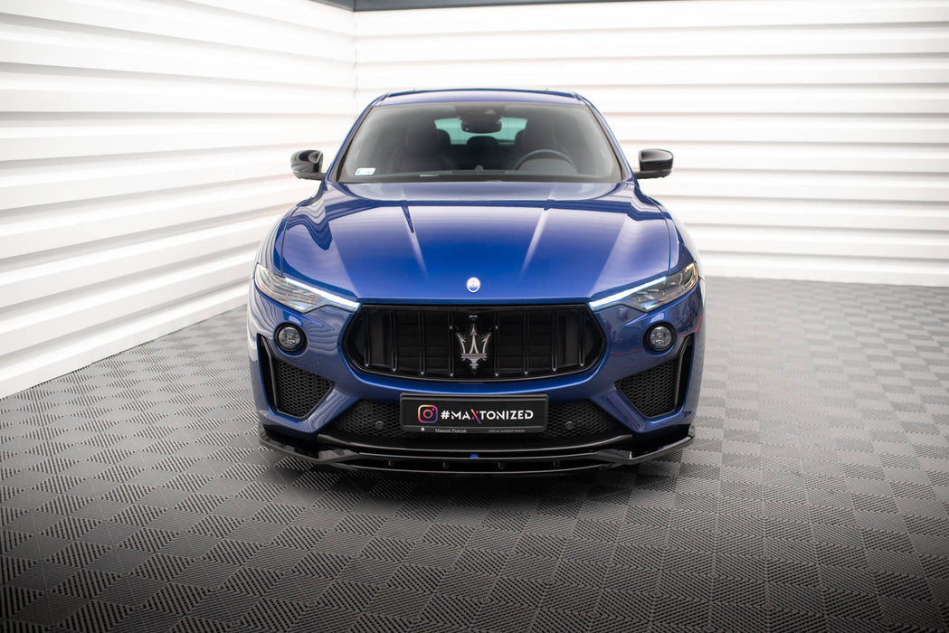 Maxton Design Front Splitter Maserati Levante GTS / Trofeo Mk1