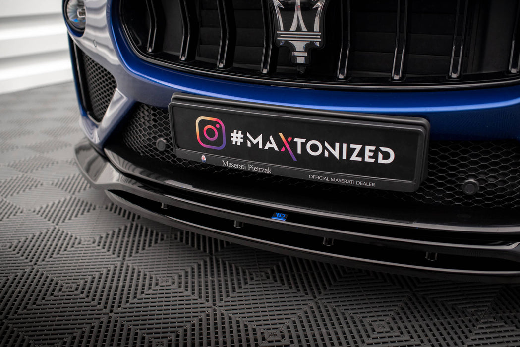 Maxton Design Front Splitter Maserati Levante GTS / Trofeo Mk1
