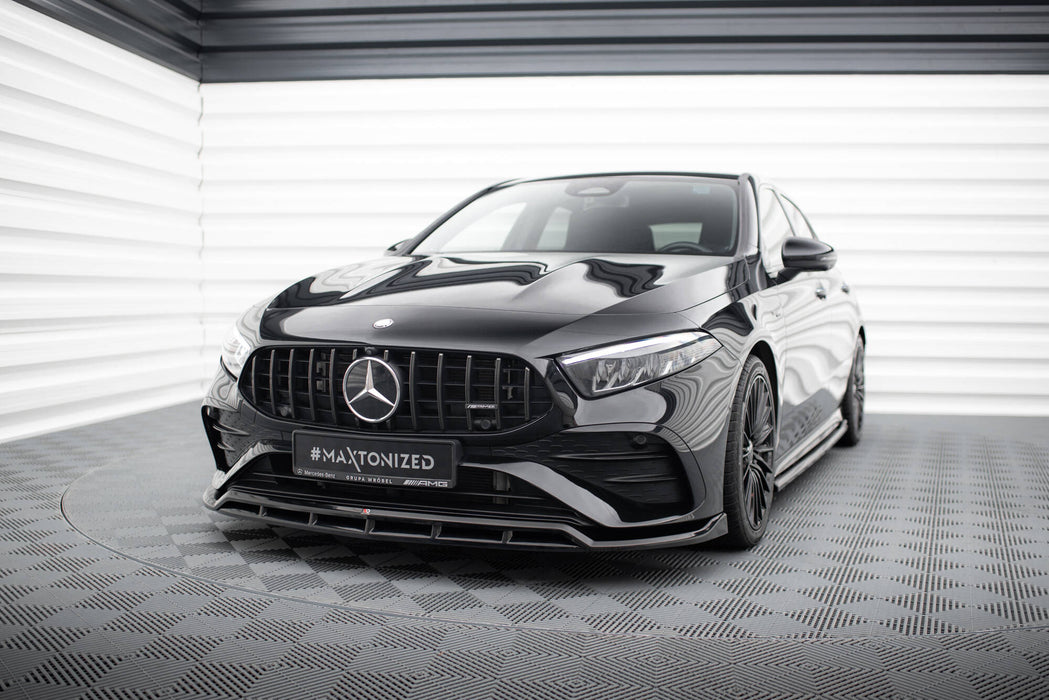 Maxton Design Front Splitter Mercedes-AMG A35 / AMG Line W177 Facelift